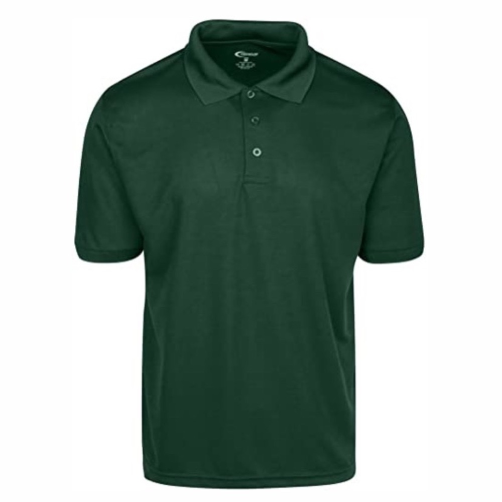 Green Collar Shirt No Logo | Cabin Creek